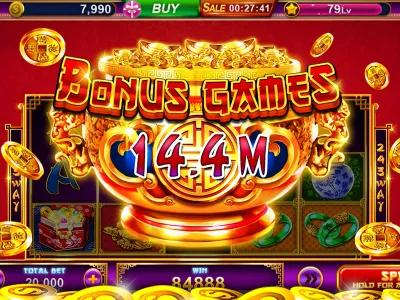 Menú de juegos de casino
